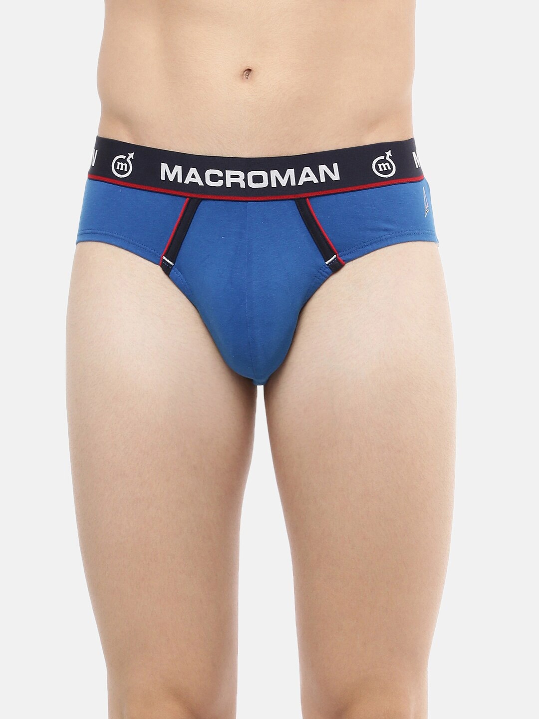

Macroman M-Series Men Basic Briefs, Blue