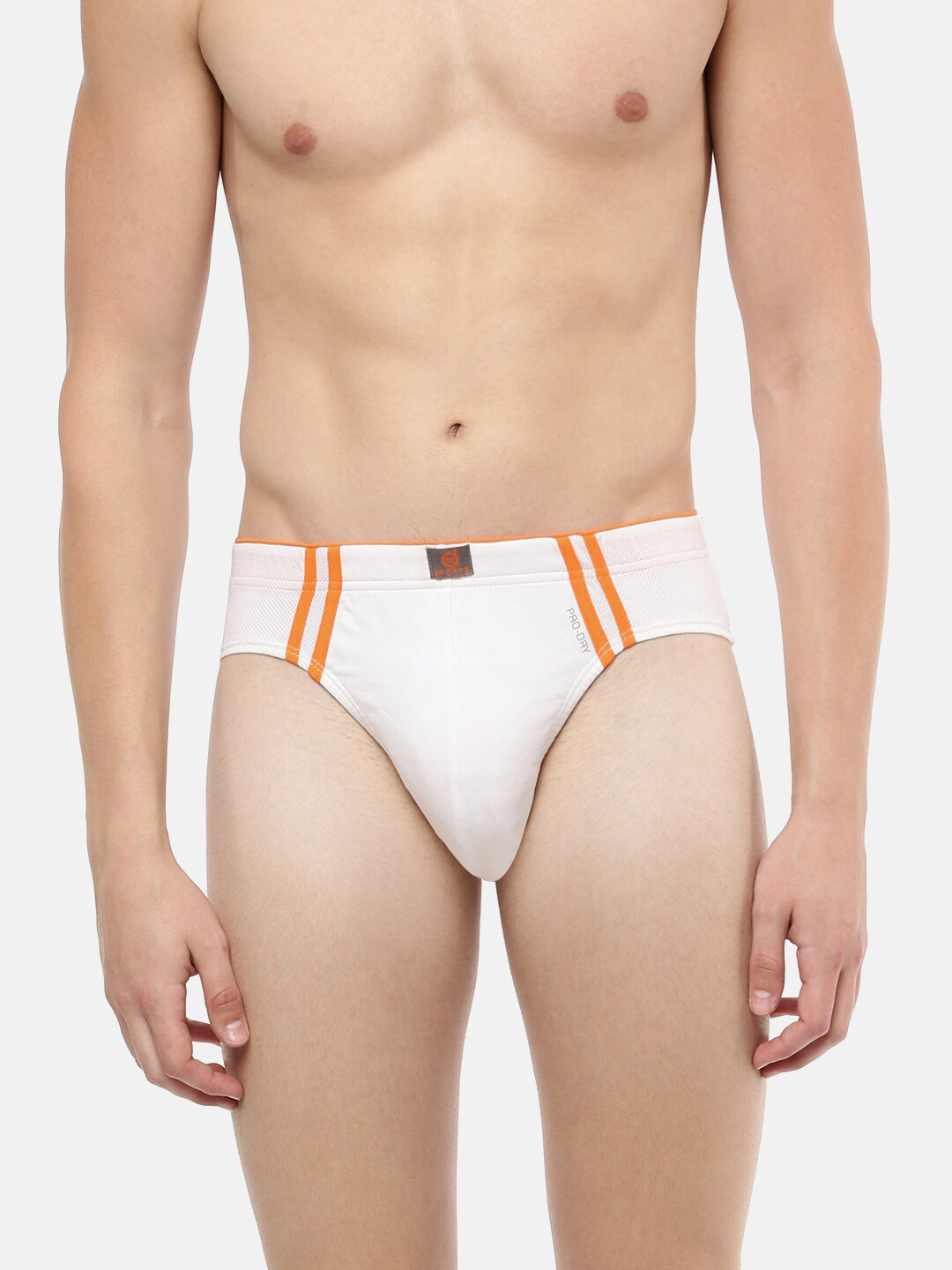 

Macroman M-Series Men Moisture Wicking Briefs, White
