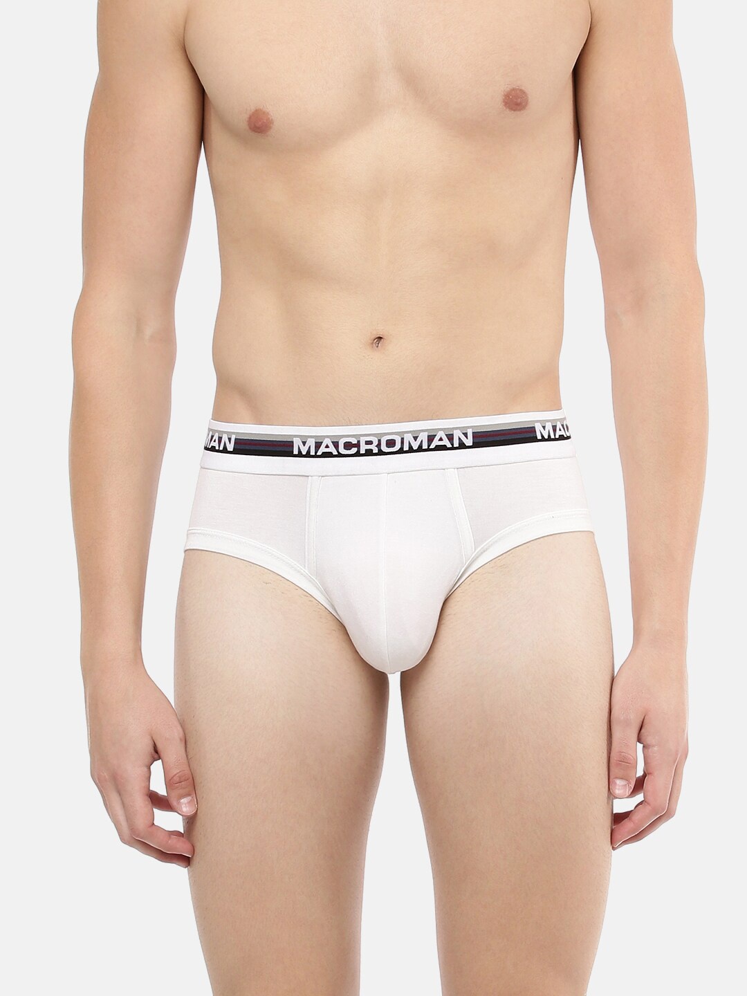 

Macroman M-Series Ultra Modal Men Briefs, White