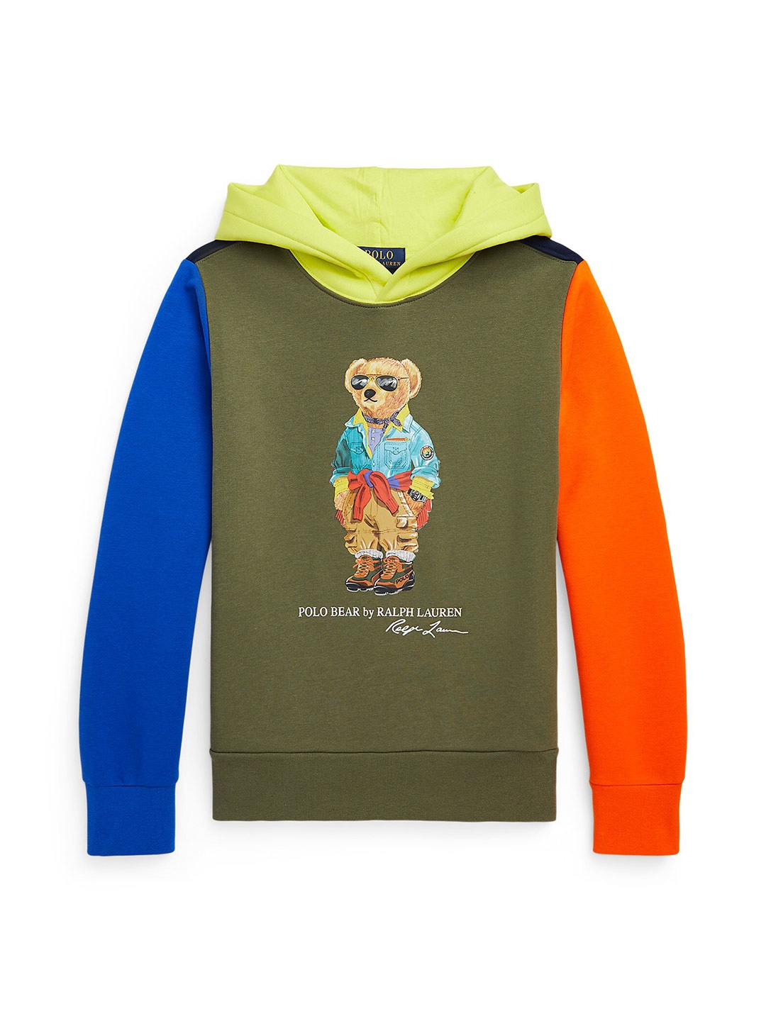 

Polo Ralph Lauren Boys Colourblocked Fleece Sweatshirt, Blue