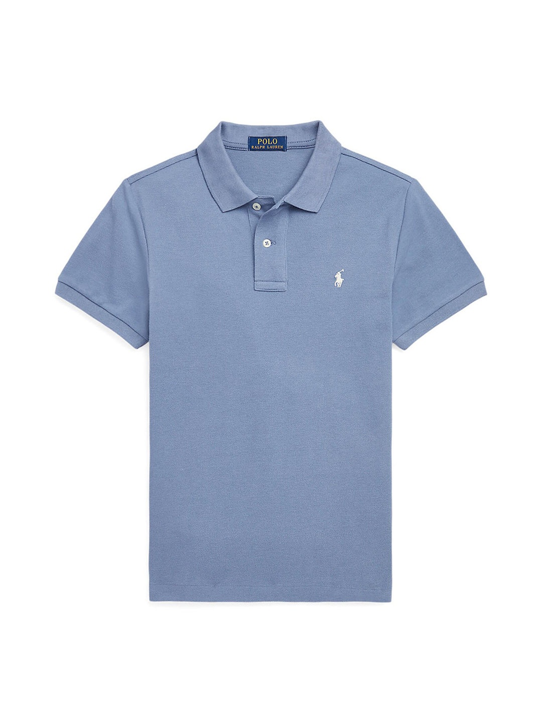 

Polo Ralph Lauren Boys Polo Collar Slim-Fit Cotton T-Shirt, Blue