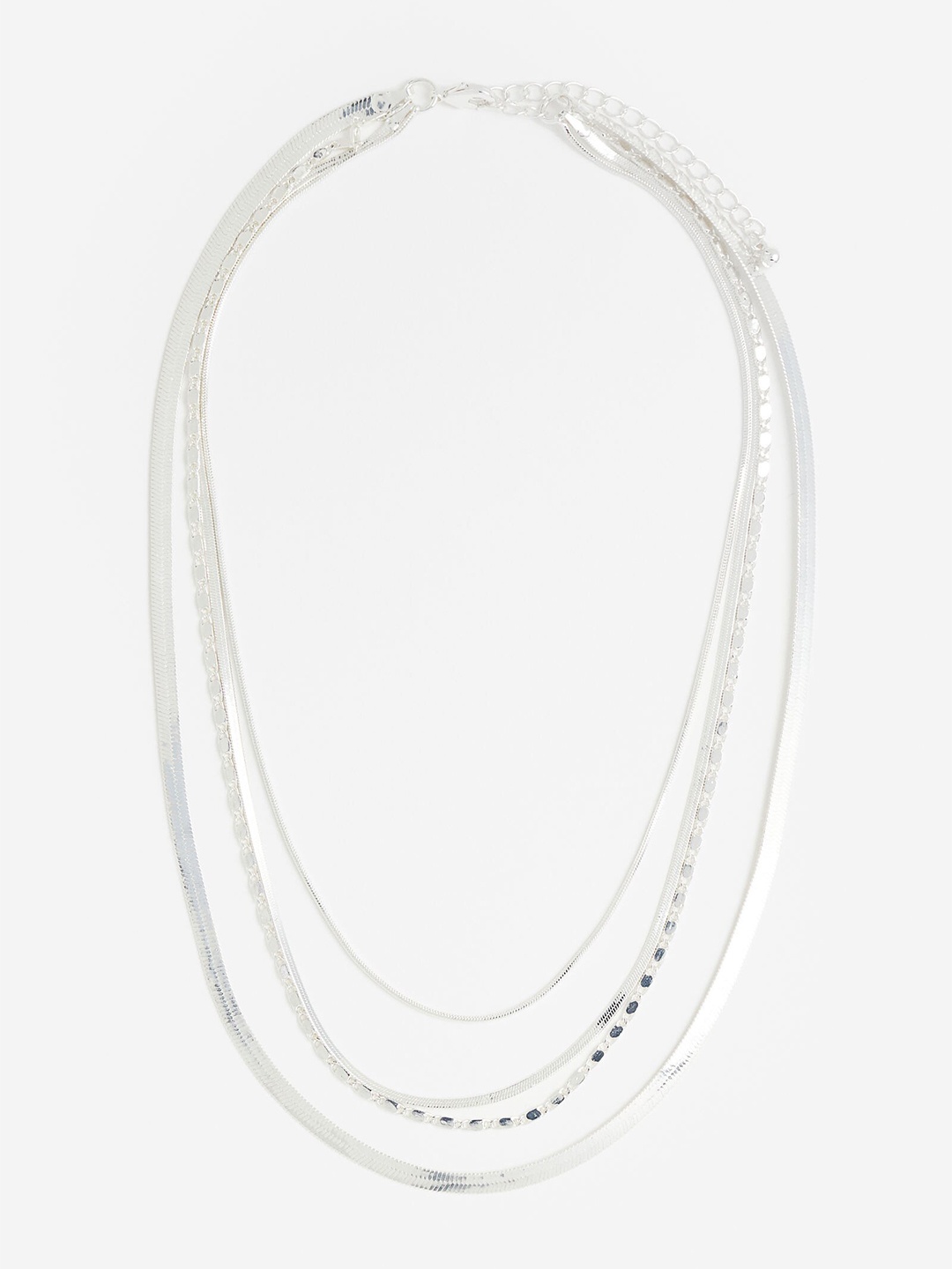 

H&M Multi-Strand Necklace, Silver