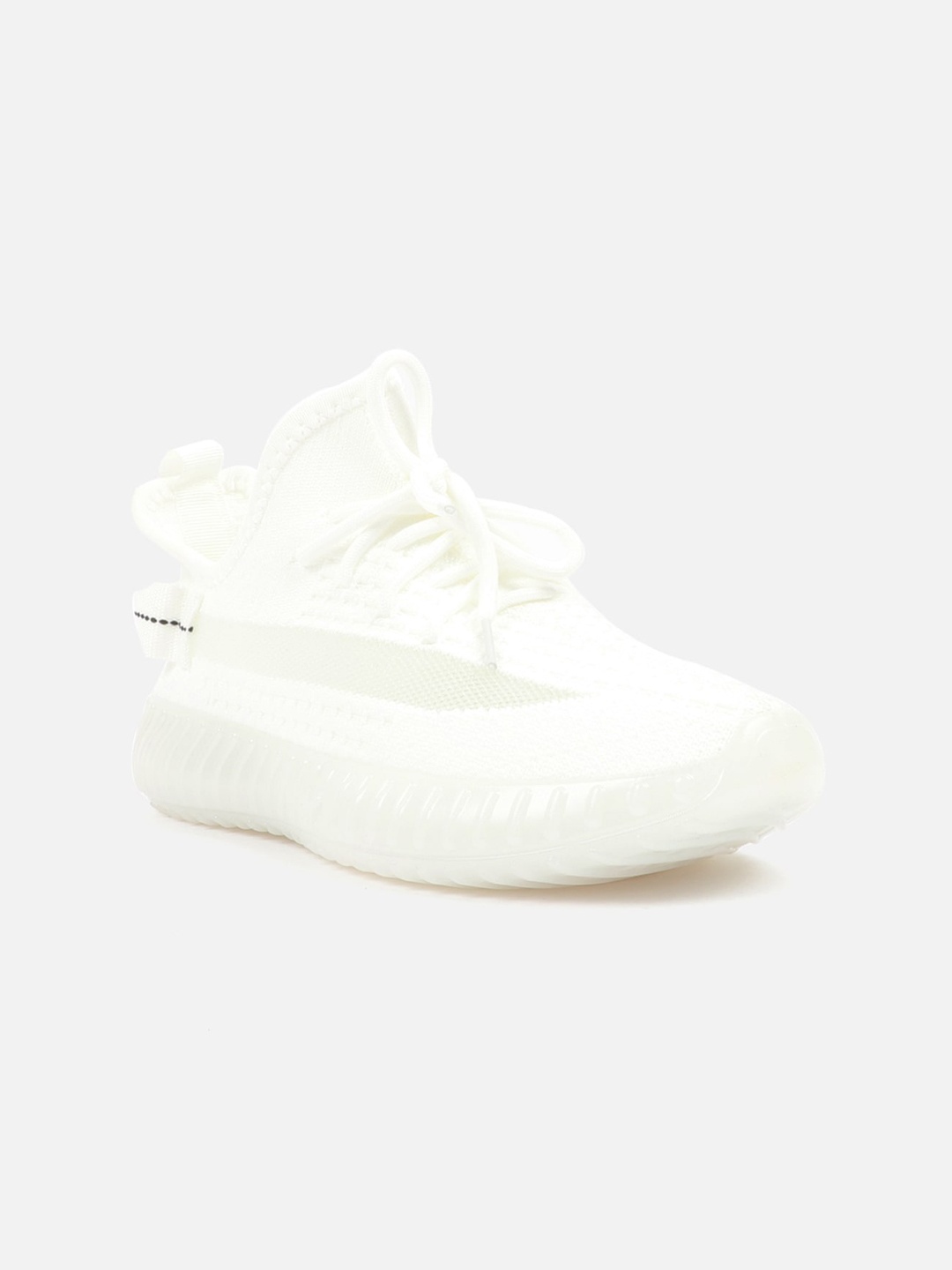 

Carlton London Women Woven Design Lightweight Mid-Top Sneakers, White