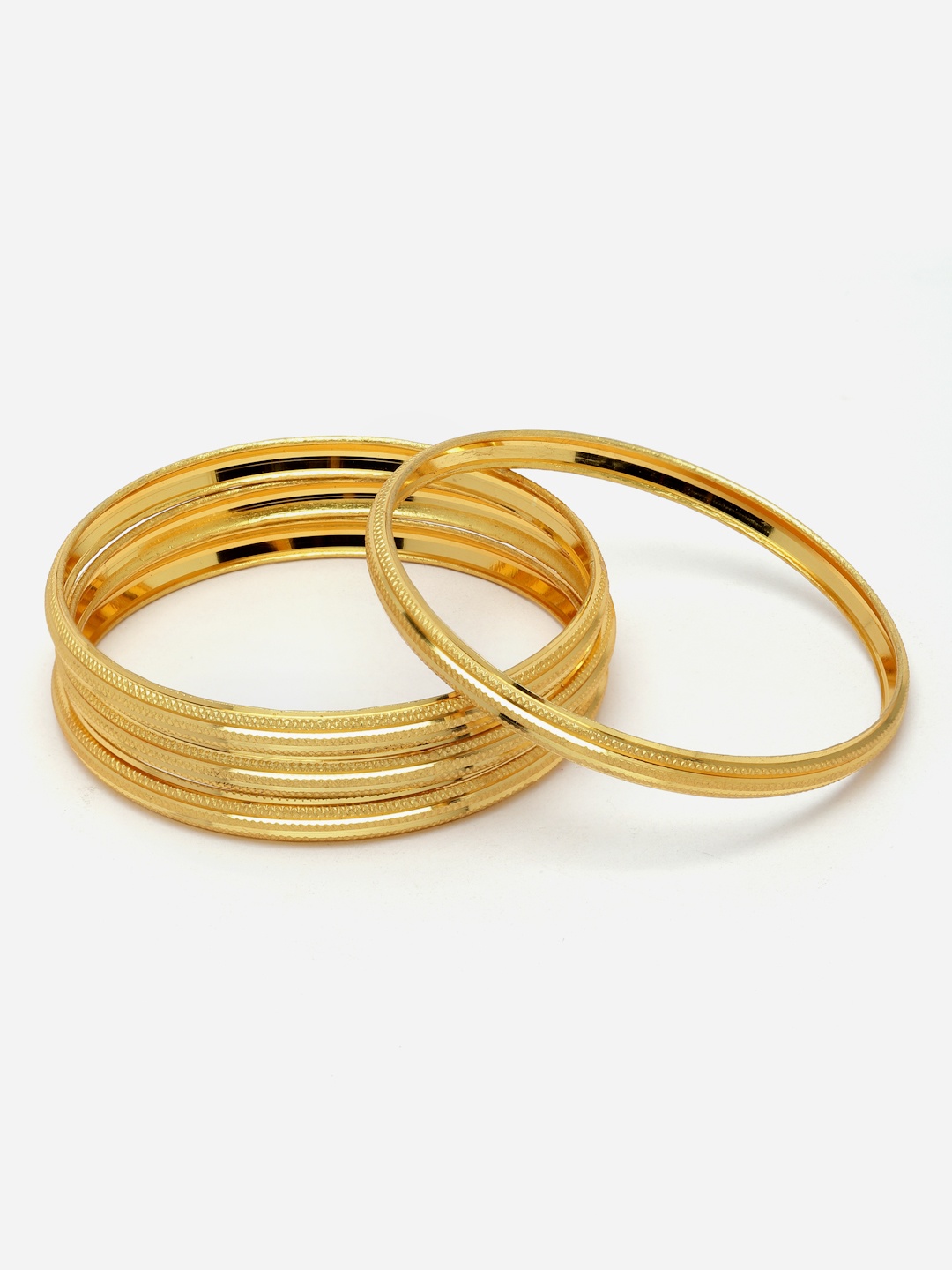 

Aazeen Set Of 4 Gold-Plated Bangle