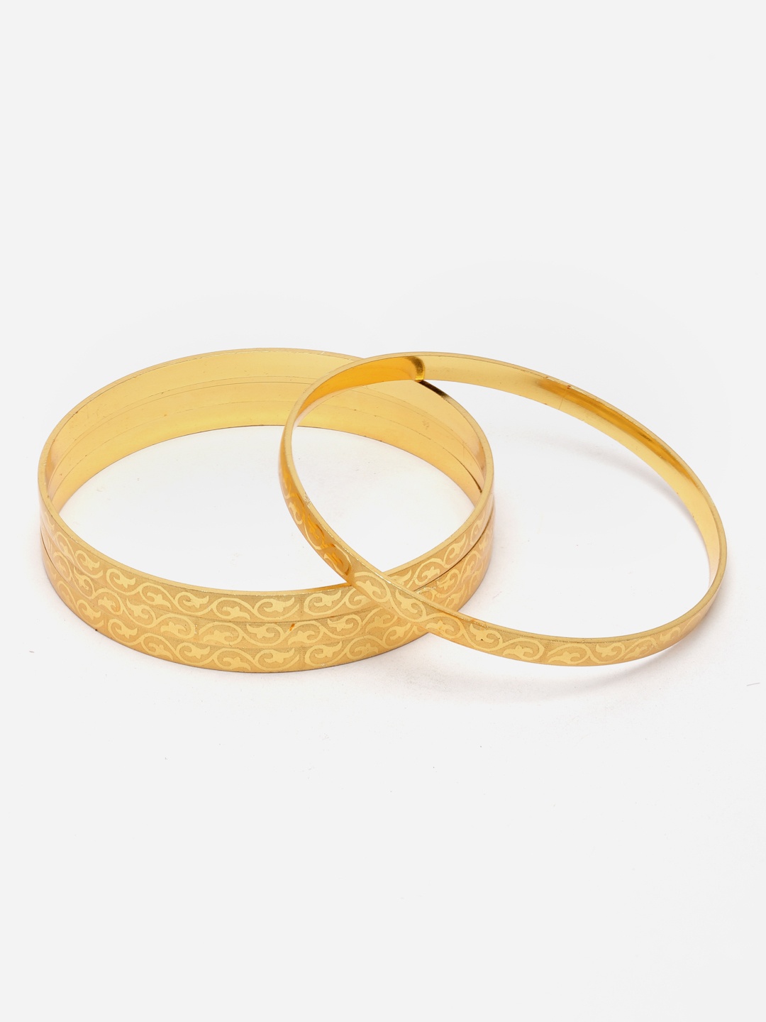 

Aazeen Set Of 4 Gold-Plated Bangles