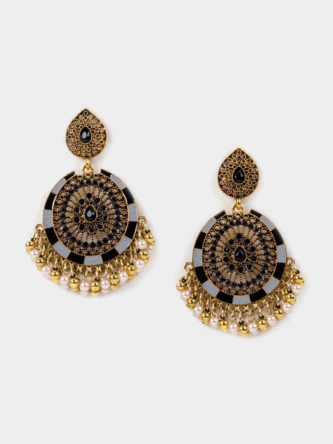 

Jewelz Multicoloured Contemporary Drop Earrings, Multi