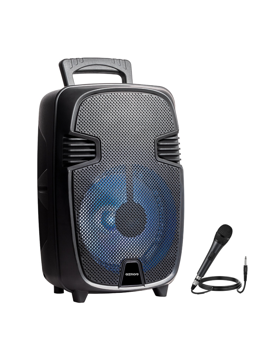 

GIZMORE T1000 Pro Portable 4Hrs Playback BT Speaker With Mic Input, Black