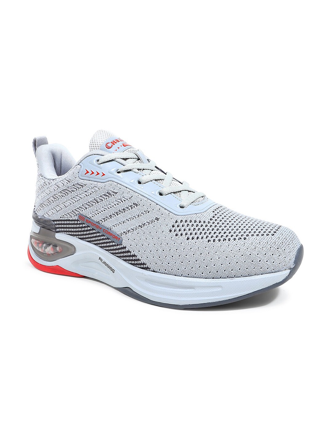 

Champs Men Mesh Non-Marking Running Shoes, Grey
