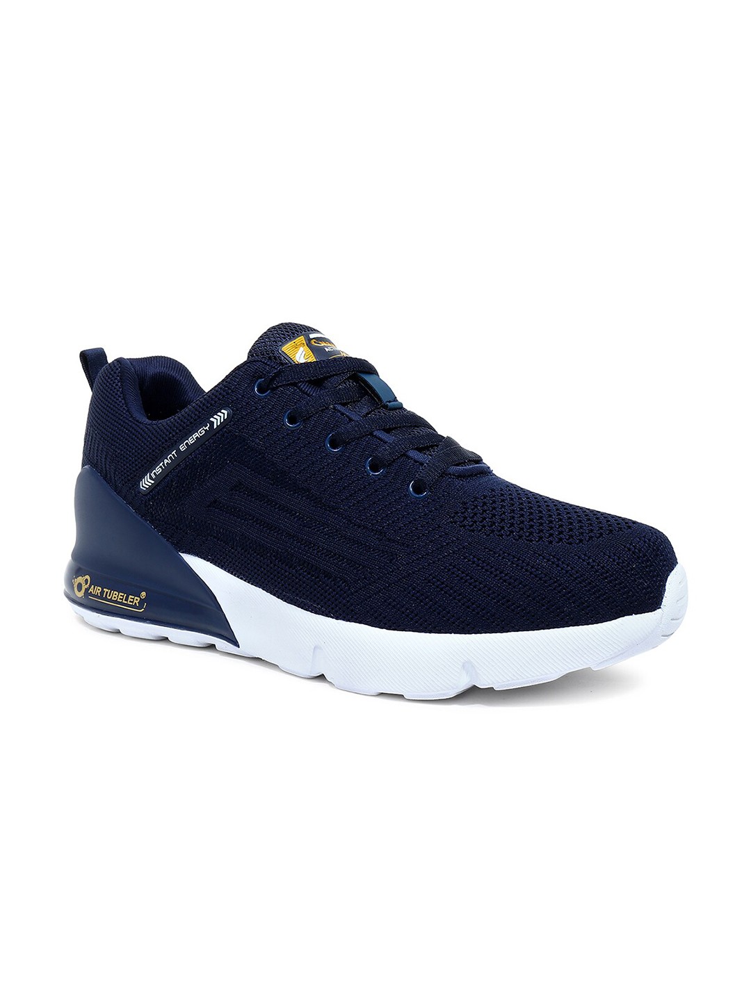 

Champs Men Mesh Non-Marking Running Shoes, Navy blue