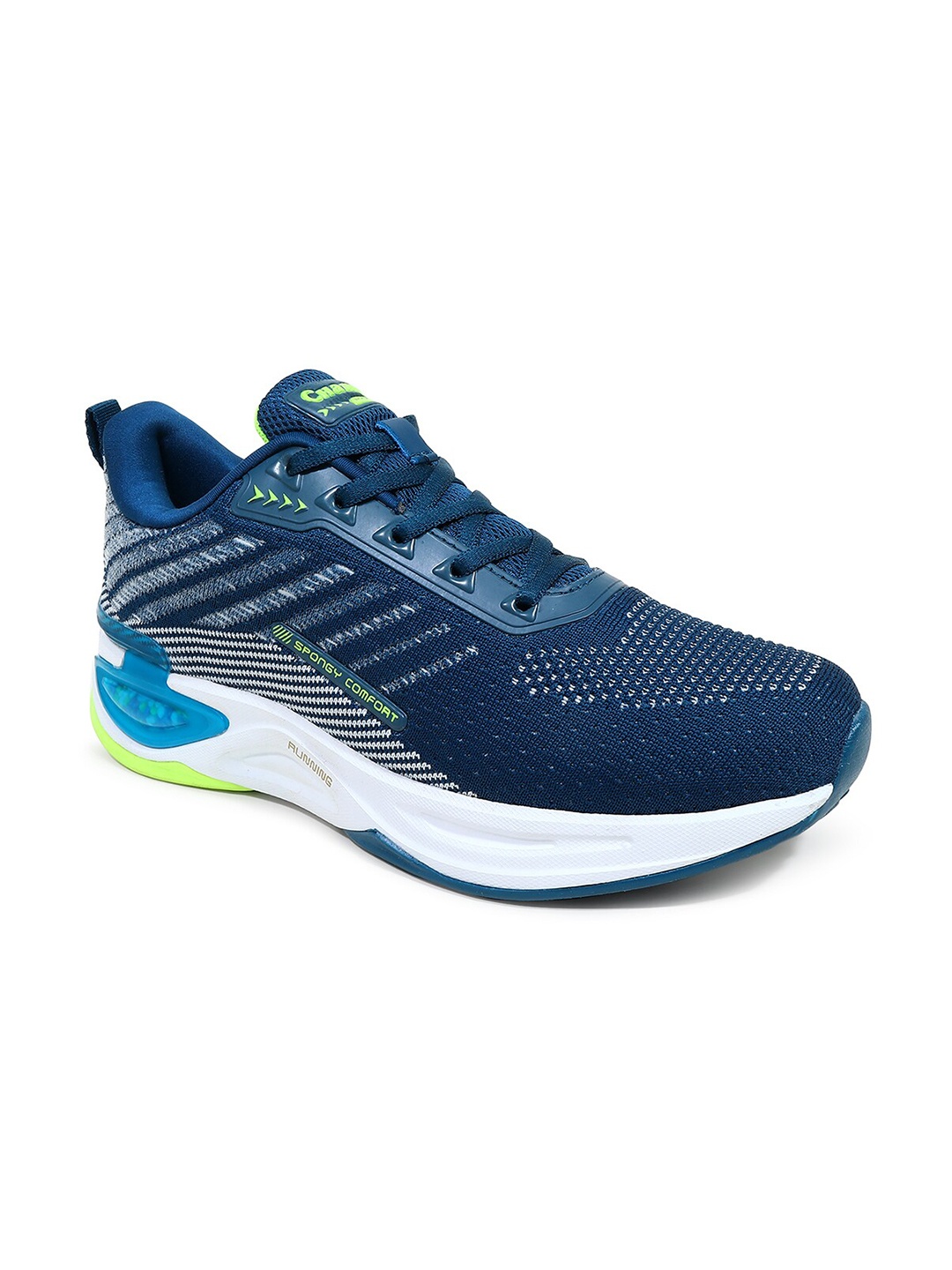 

Champs Men Mesh Non-Marking Running Shoes, Teal