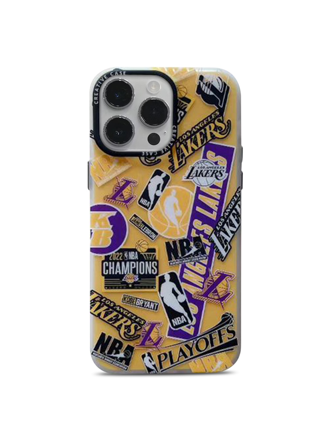 

TREEMODA iPhone 14 Pro Printed Mobile Back Case, Yellow