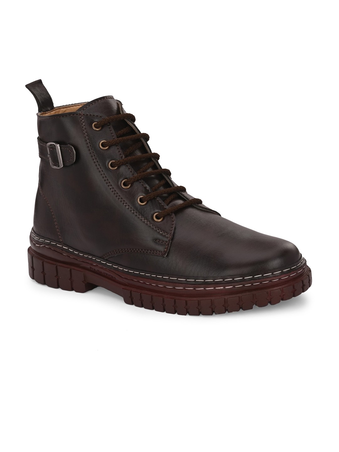 

Eego Italy Men High-Top Regular Boots, Brown