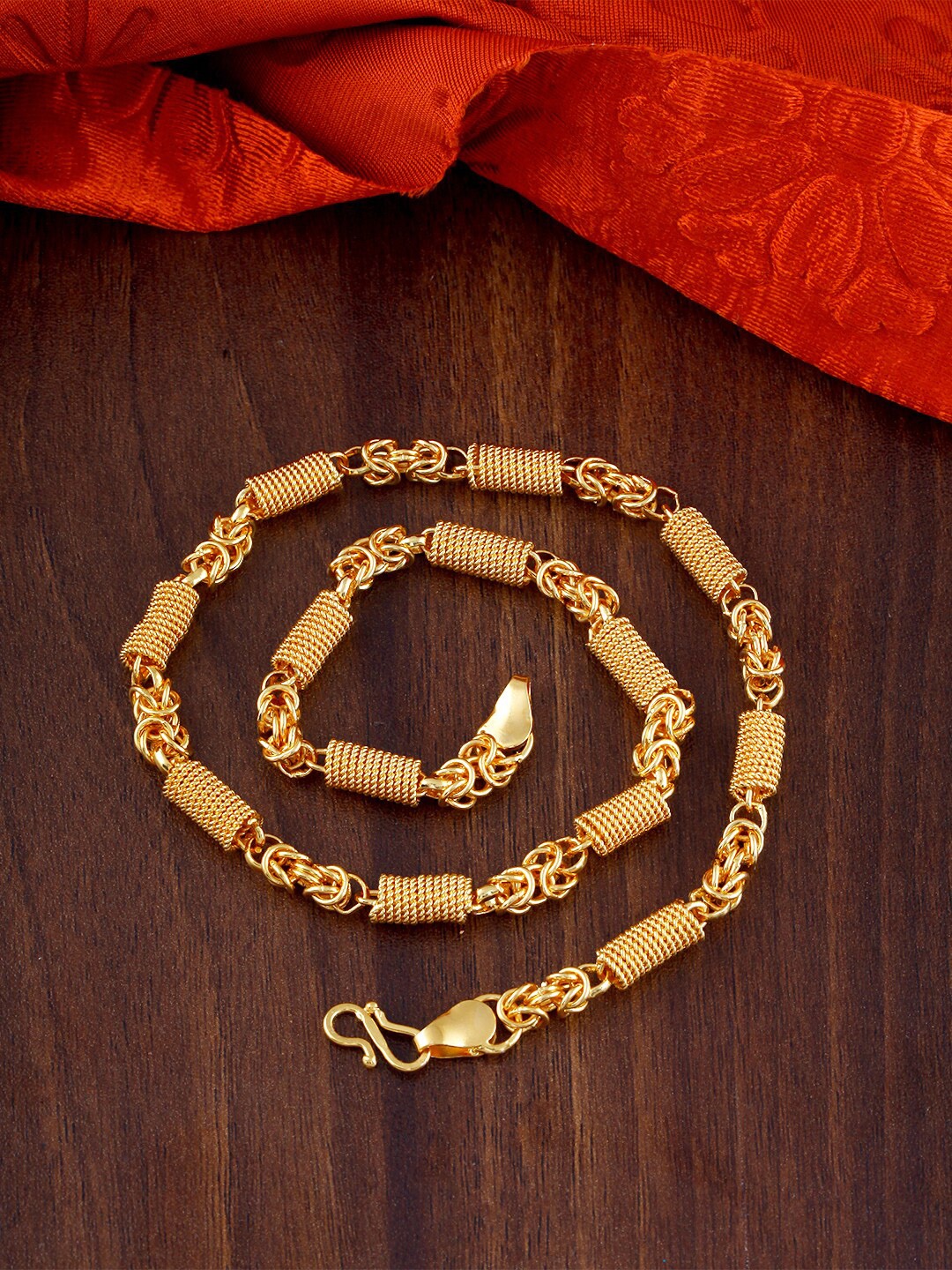 

MEENAZ Men Brass Gold-Plated Chain