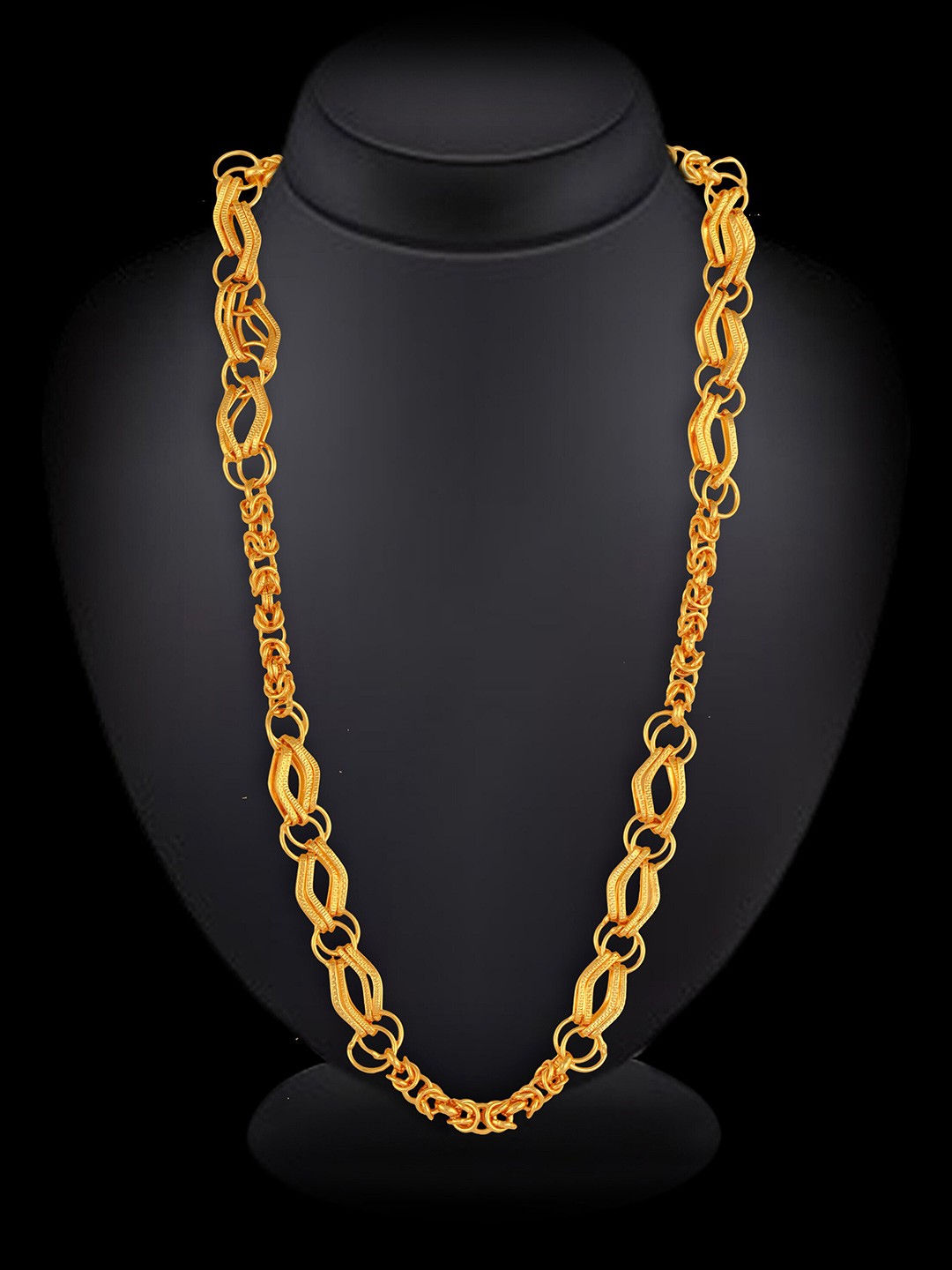 

MEENAZ Men Brass Gold-Plated Chain