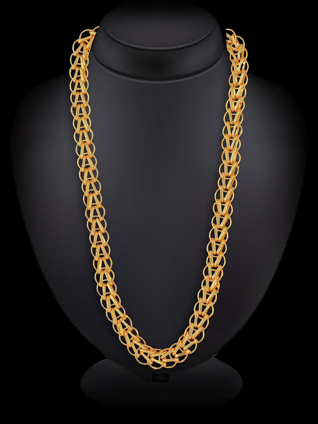 

MEENAZ Men Gold-Plated Brass Long Chain