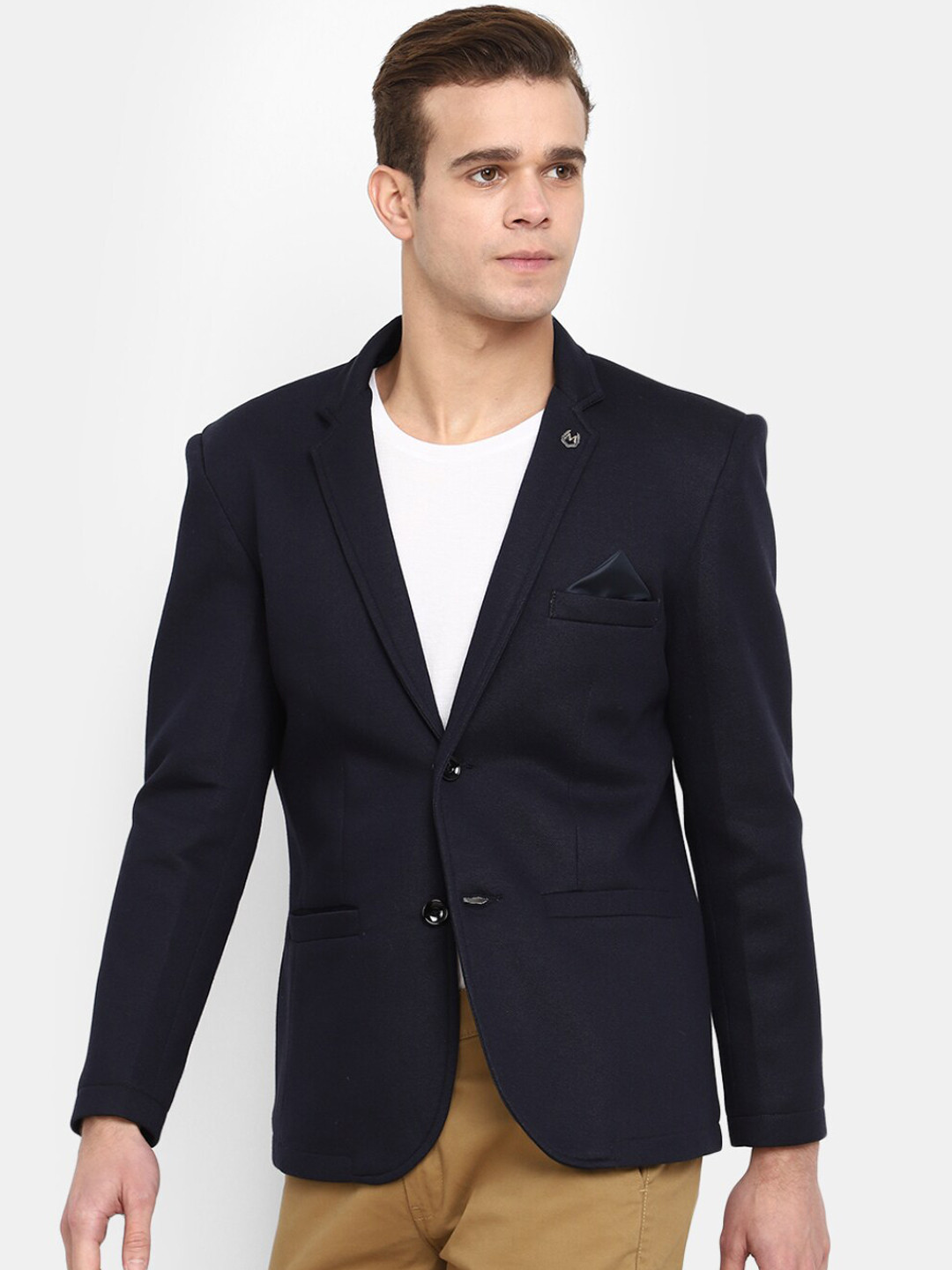 

V-Mart Single Breasted Blazers, Black