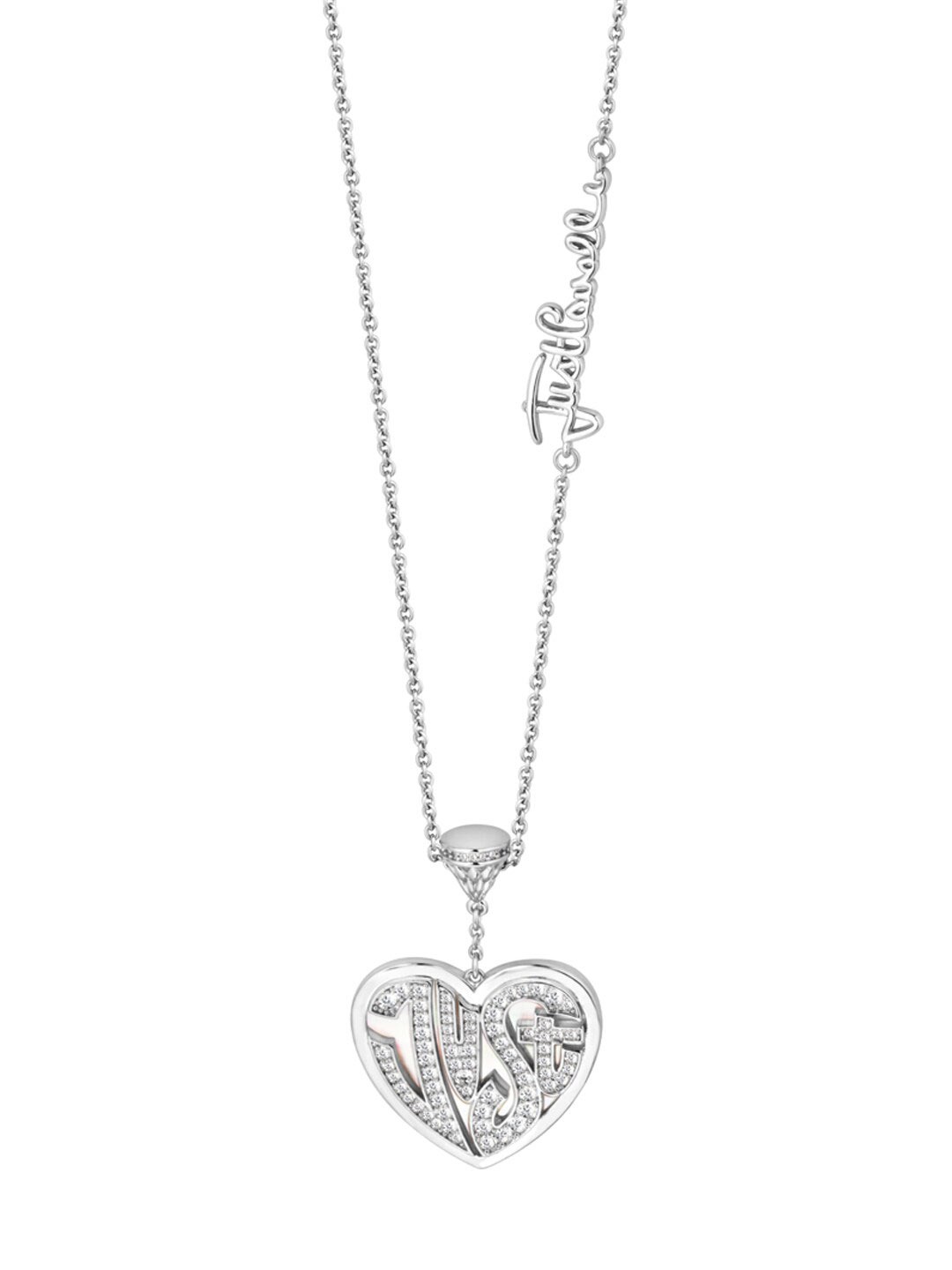 

Just Cavalli Women Amore Rosa Necklace, Silver