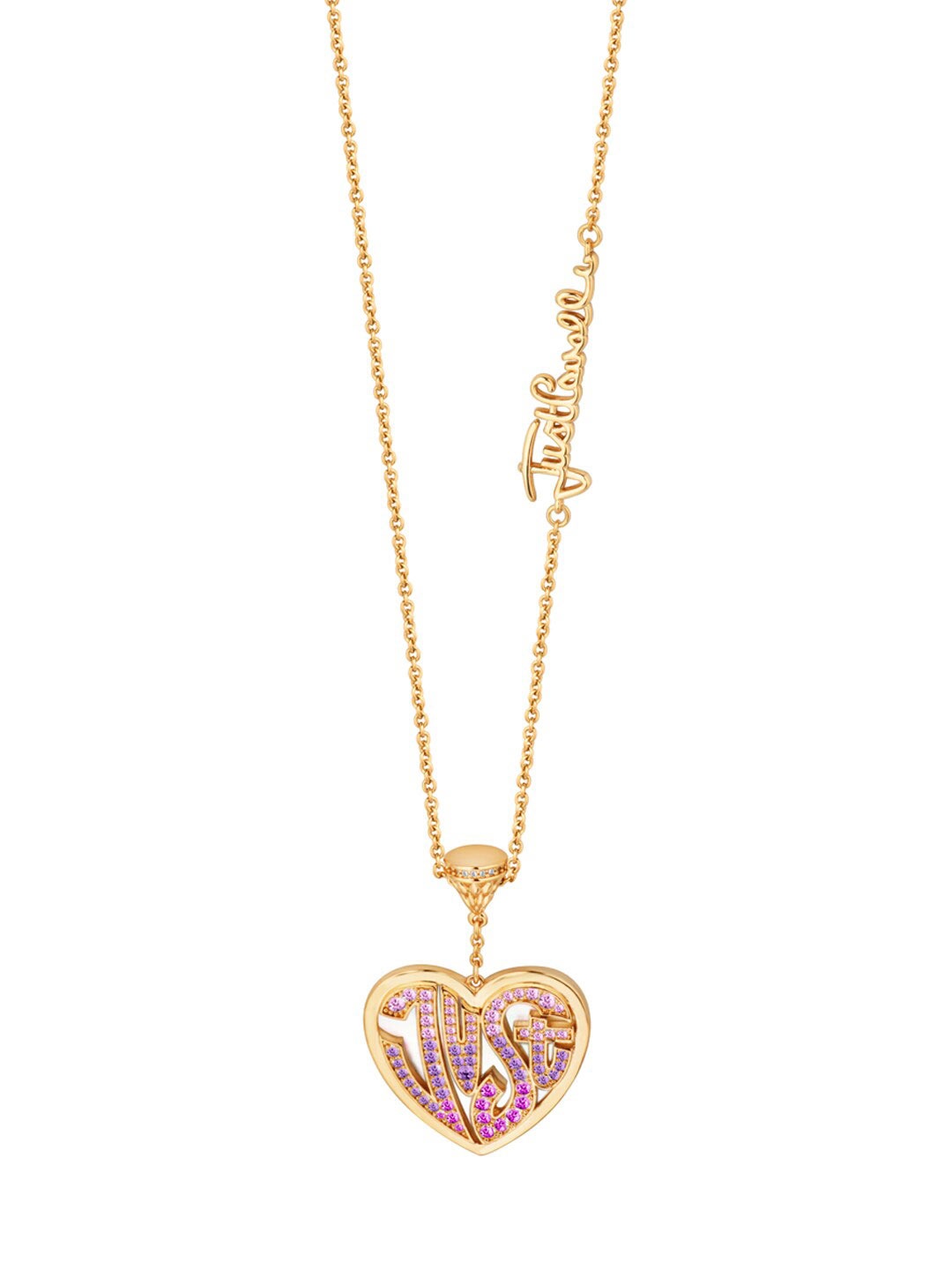 

Just Cavalli Women Amore Rosa Necklace, Gold