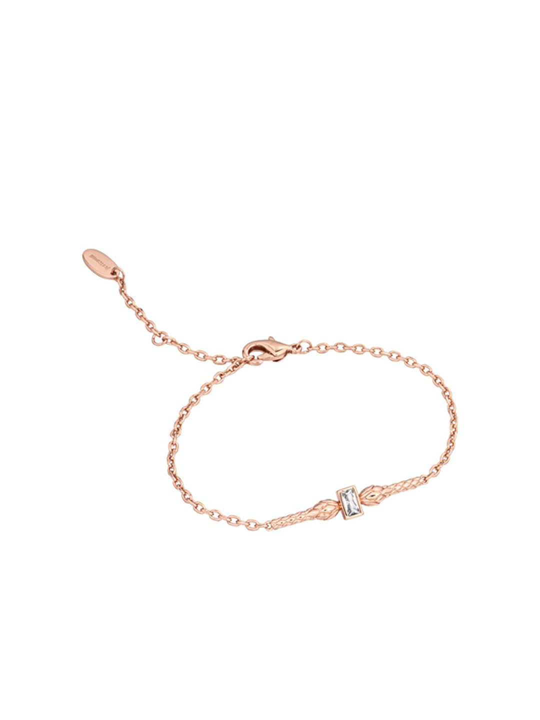 

Just Cavalli Women Link Bracelet, Rose gold