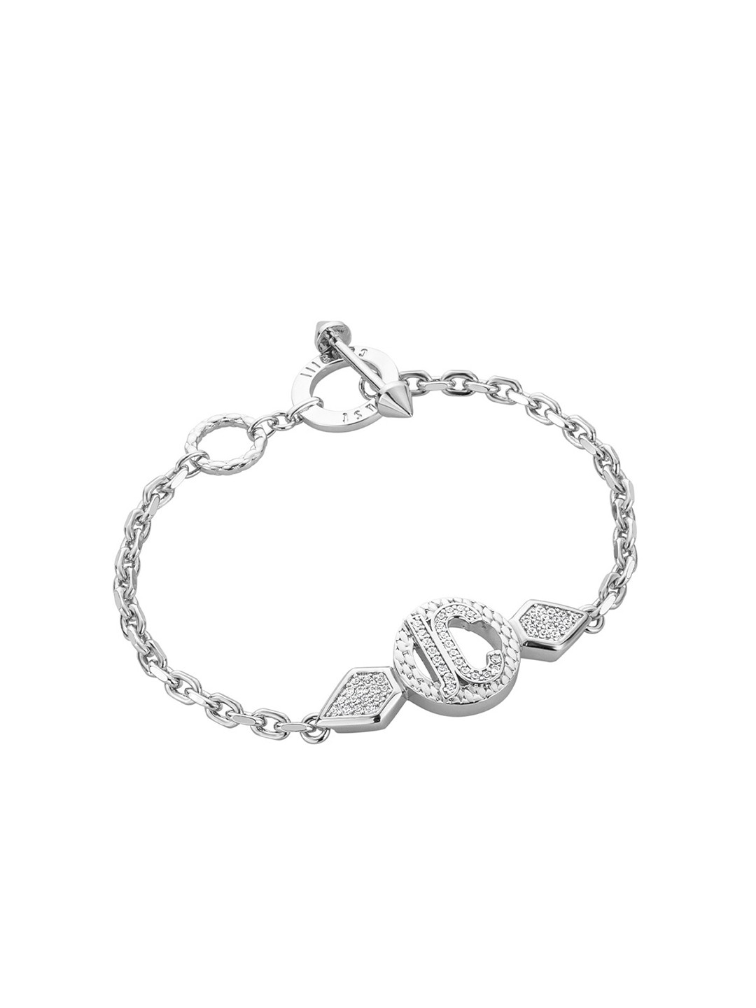 

Just Cavalli Women Link Bracelet, Silver