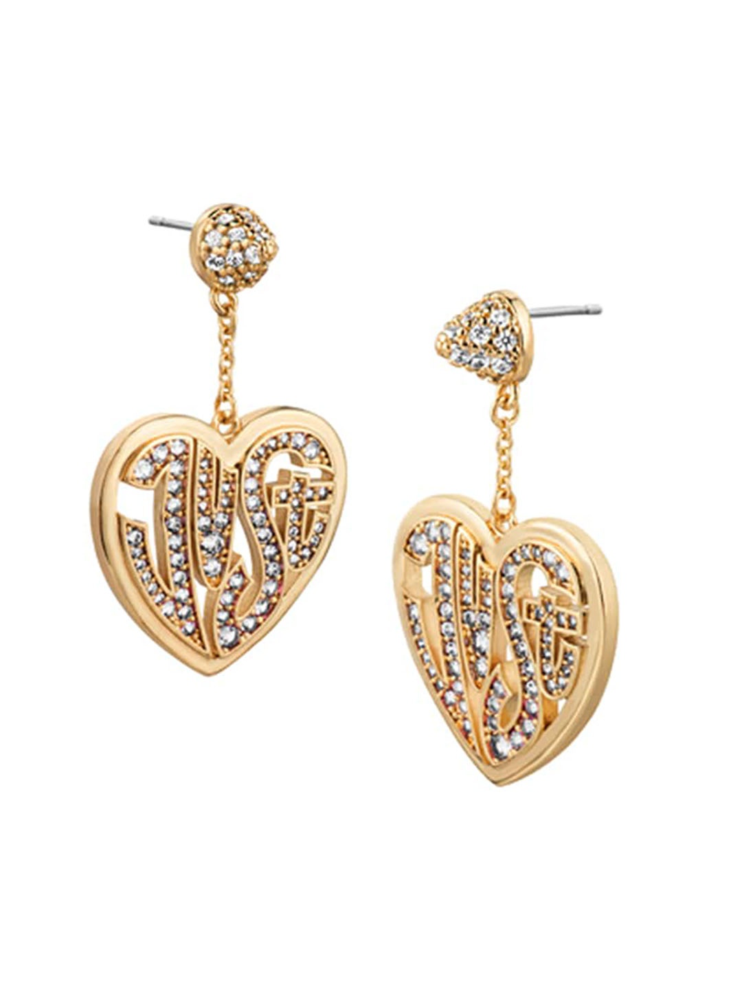 

Just Cavalli Gold-Plated Contemporary Drop Earrings