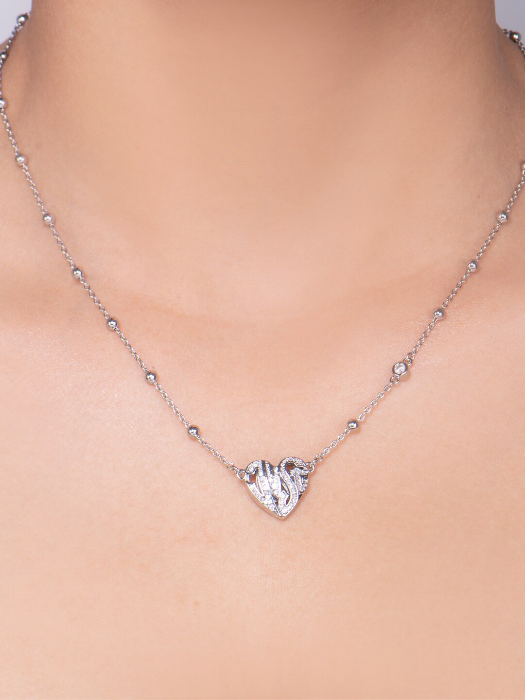 

Just Cavalli Artificial Stones Necklace, Silver