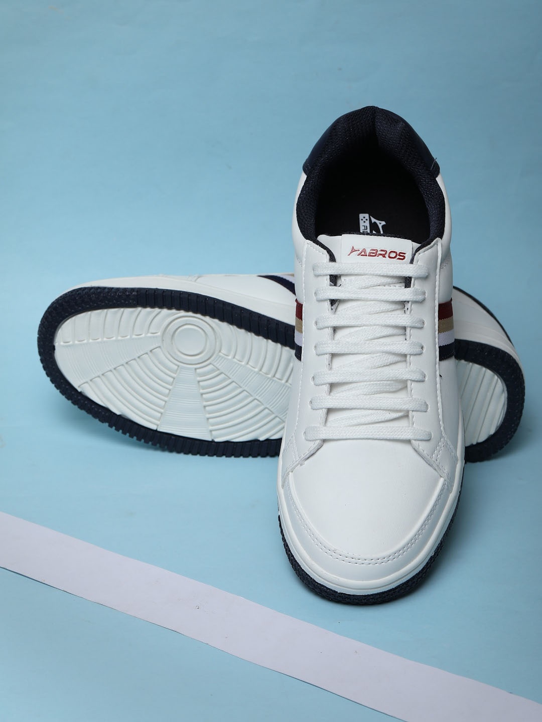 

ABROS Men Park-2 Causal Sneaker Shoes, White