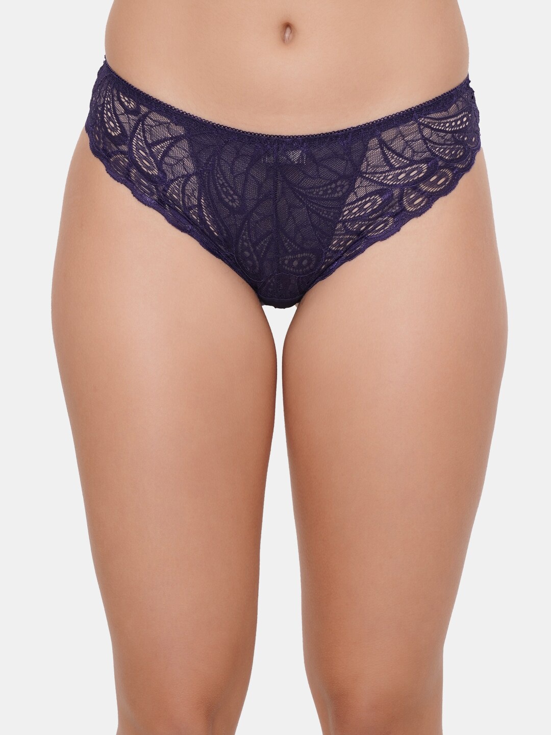 

Amour Secret Women Self-Design Hipster Briefs, Violet