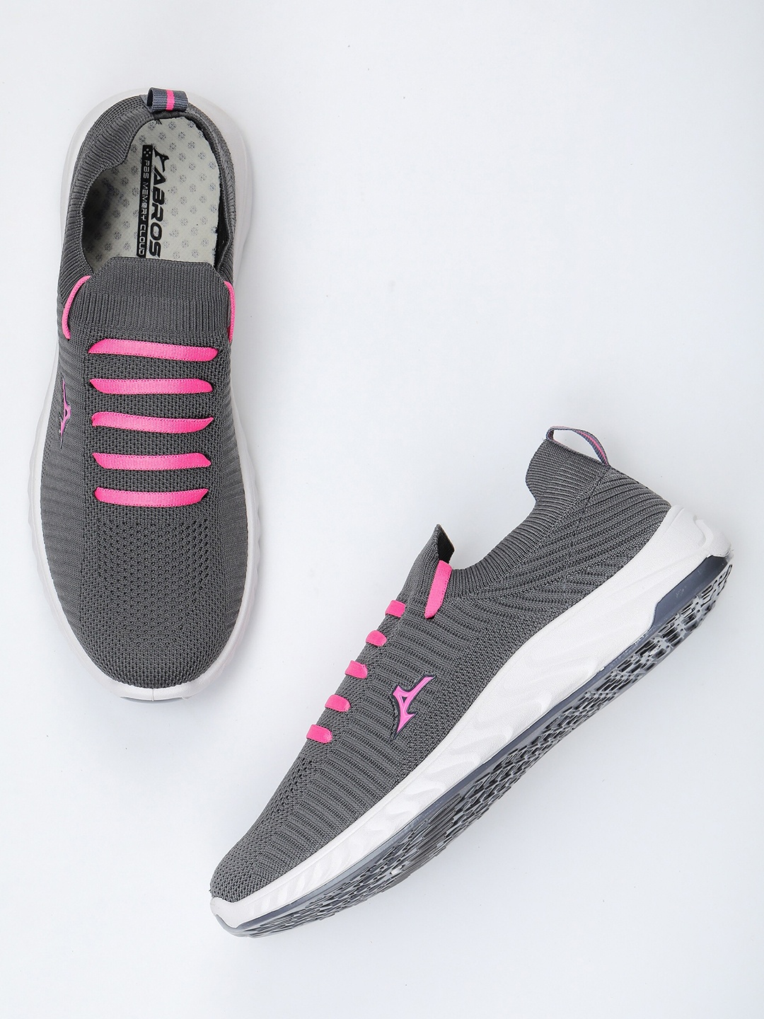 

ABROS Women Amy-O Running Sports Shoes, Grey