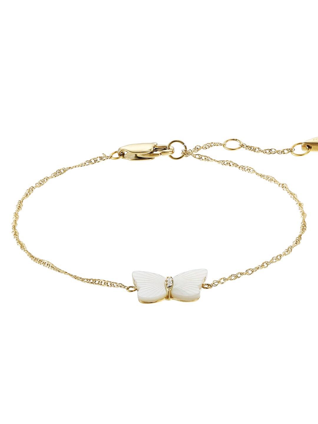 

Fossil Gold-Plated Link Bracelet