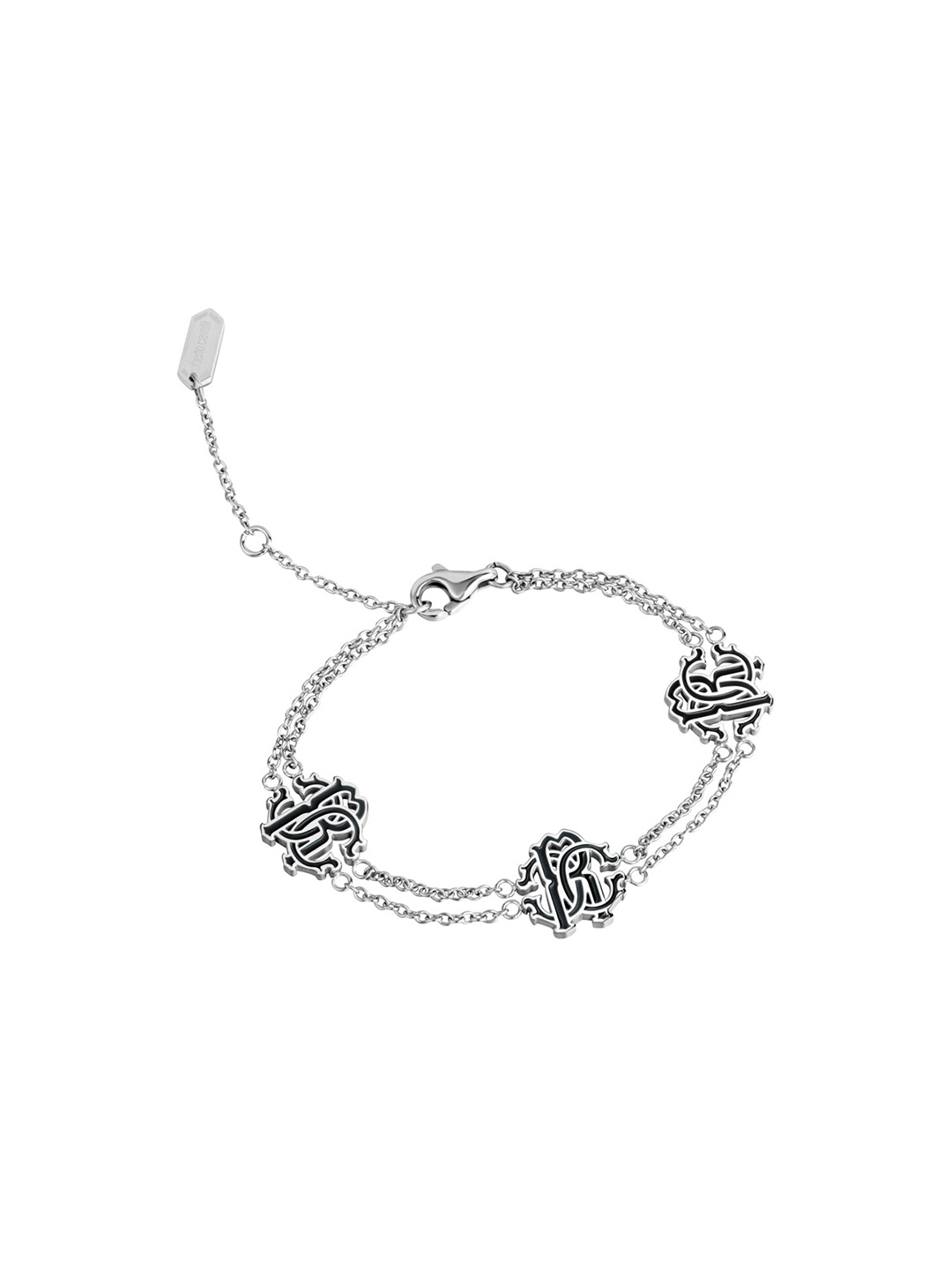 

Roberto Cavalli Women Silver-Plated Link Bracelet