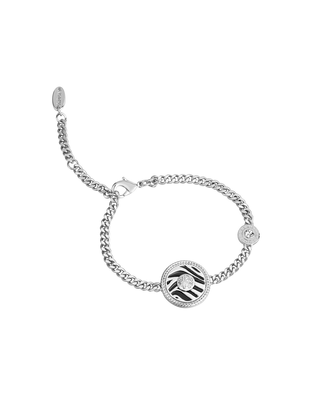 

Roberto Cavalli Women Silver-Plated Link Bracelet