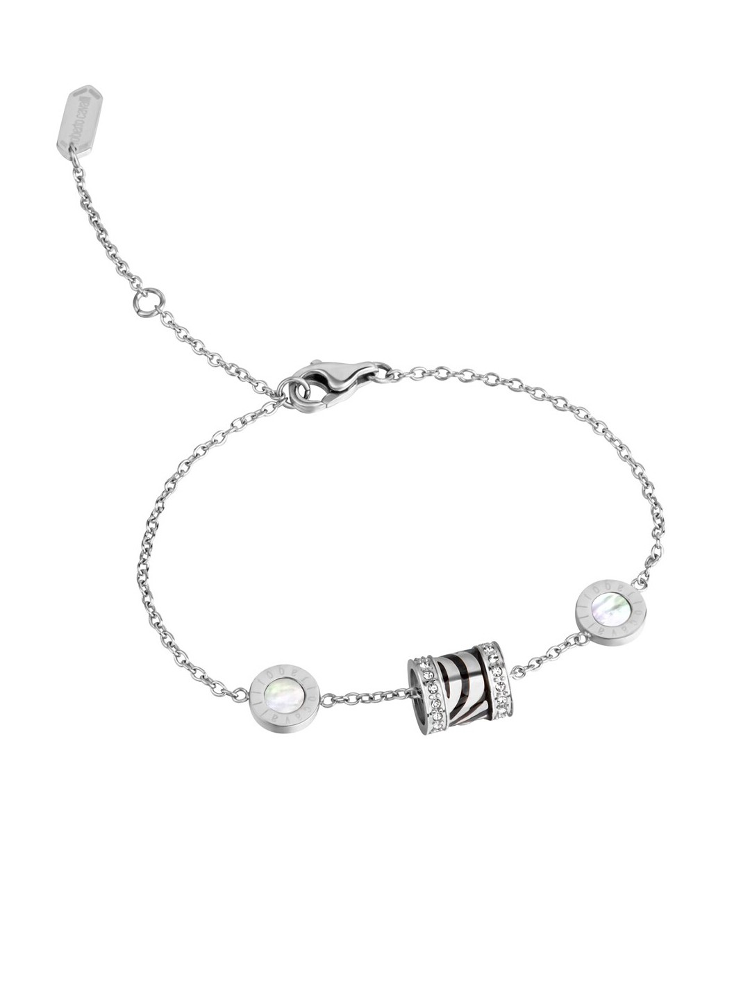 

Roberto Cavalli Women Silver-Plated Link Bracelet