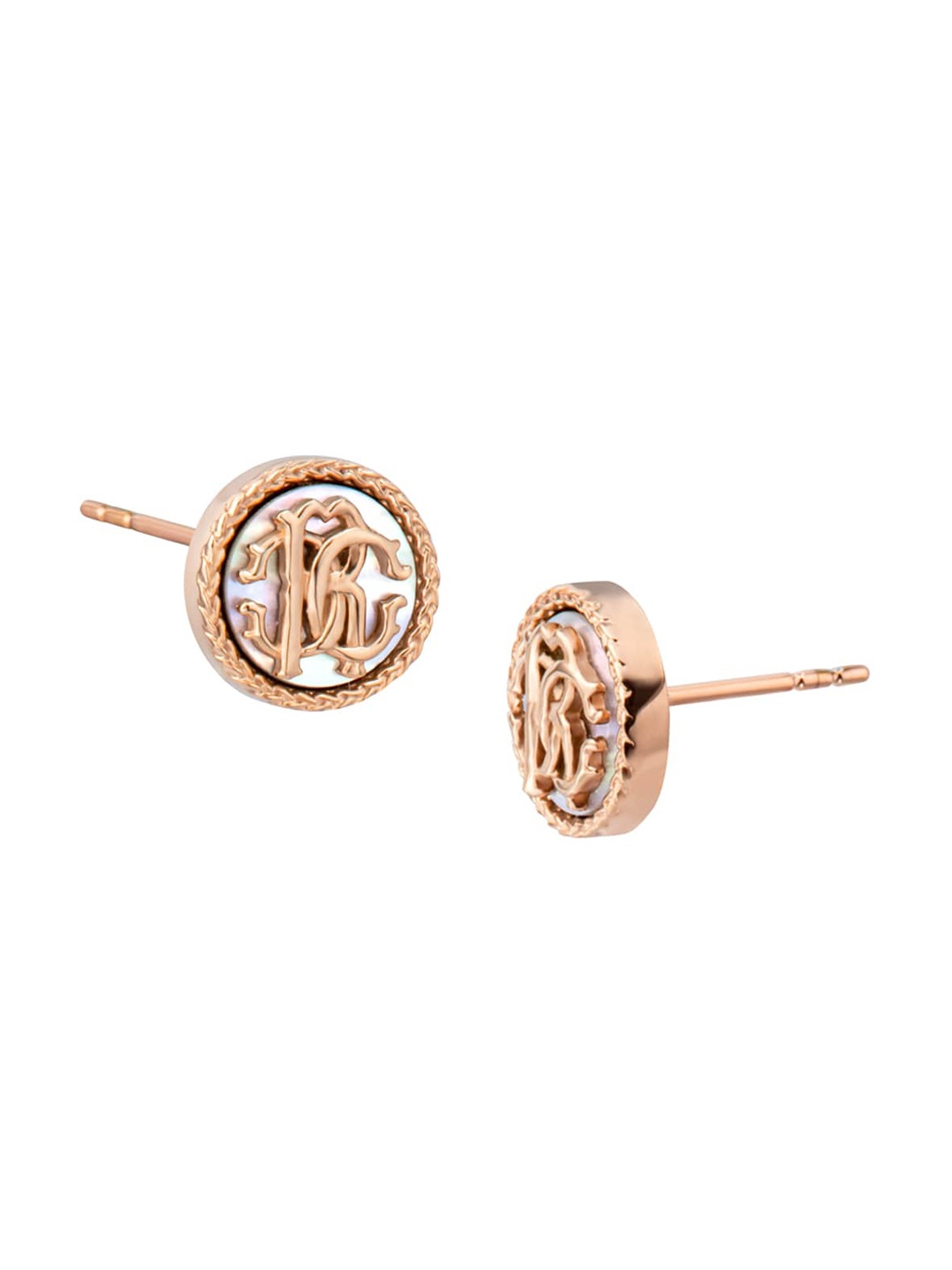

Roberto Cavalli Contemporary Studs Earrings, Rose gold