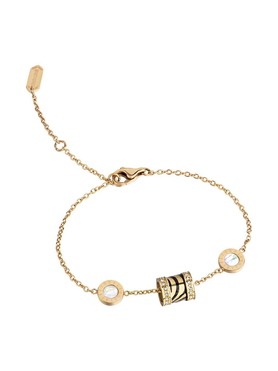 

Roberto Cavalli Gold-Plated Link Bracelet