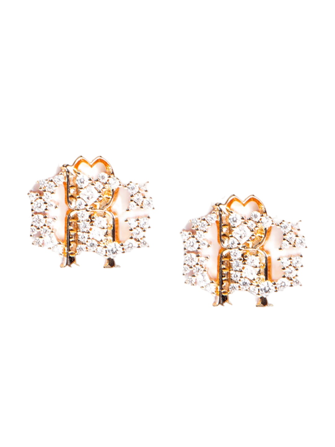 

Roberto Cavalli Contemporary Studs Earrings, Gold