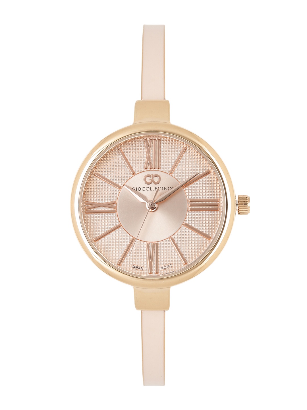 

GIO COLLECTION Women Rose Gold-Toned Analogue Watch G2109-44