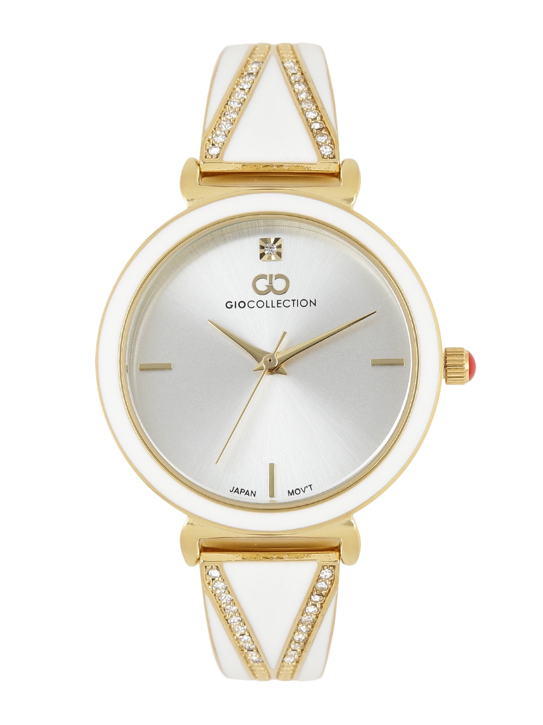 

GIO COLLECTION Women Silver-Toned Analogue Watch G2110-33