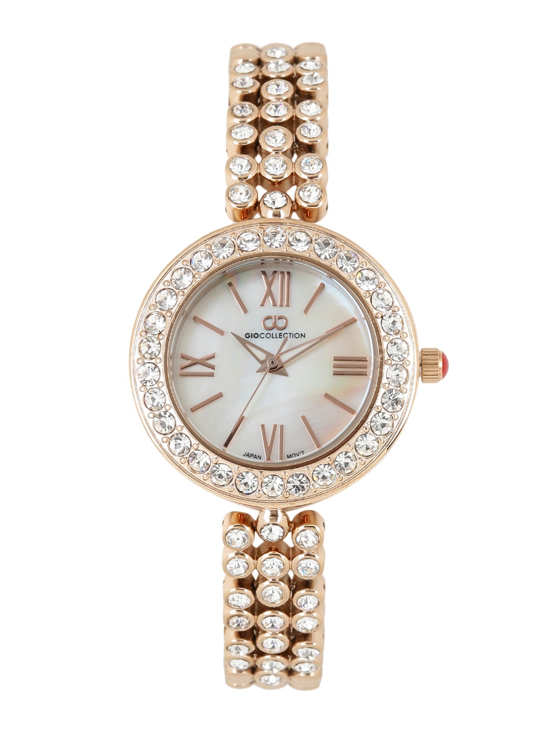 

GIO COLLECTION Women White Analogue Watch G2112-33
