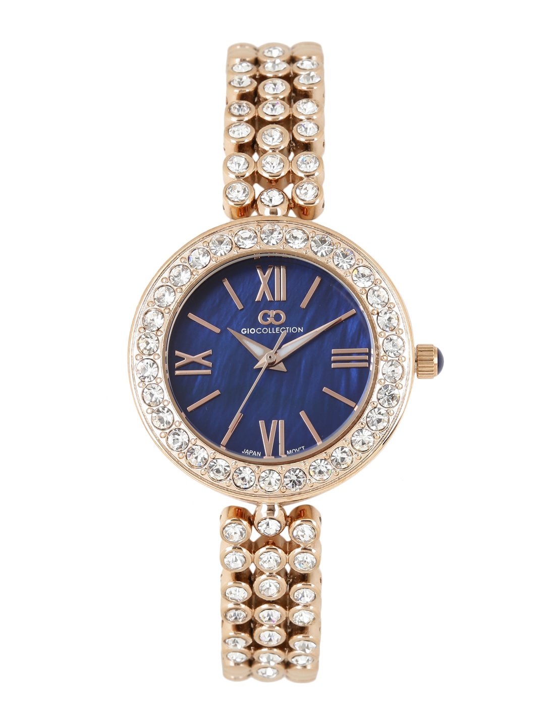 

GIO COLLECTION Women Navy Analogue Watch G2112-44, Navy blue
