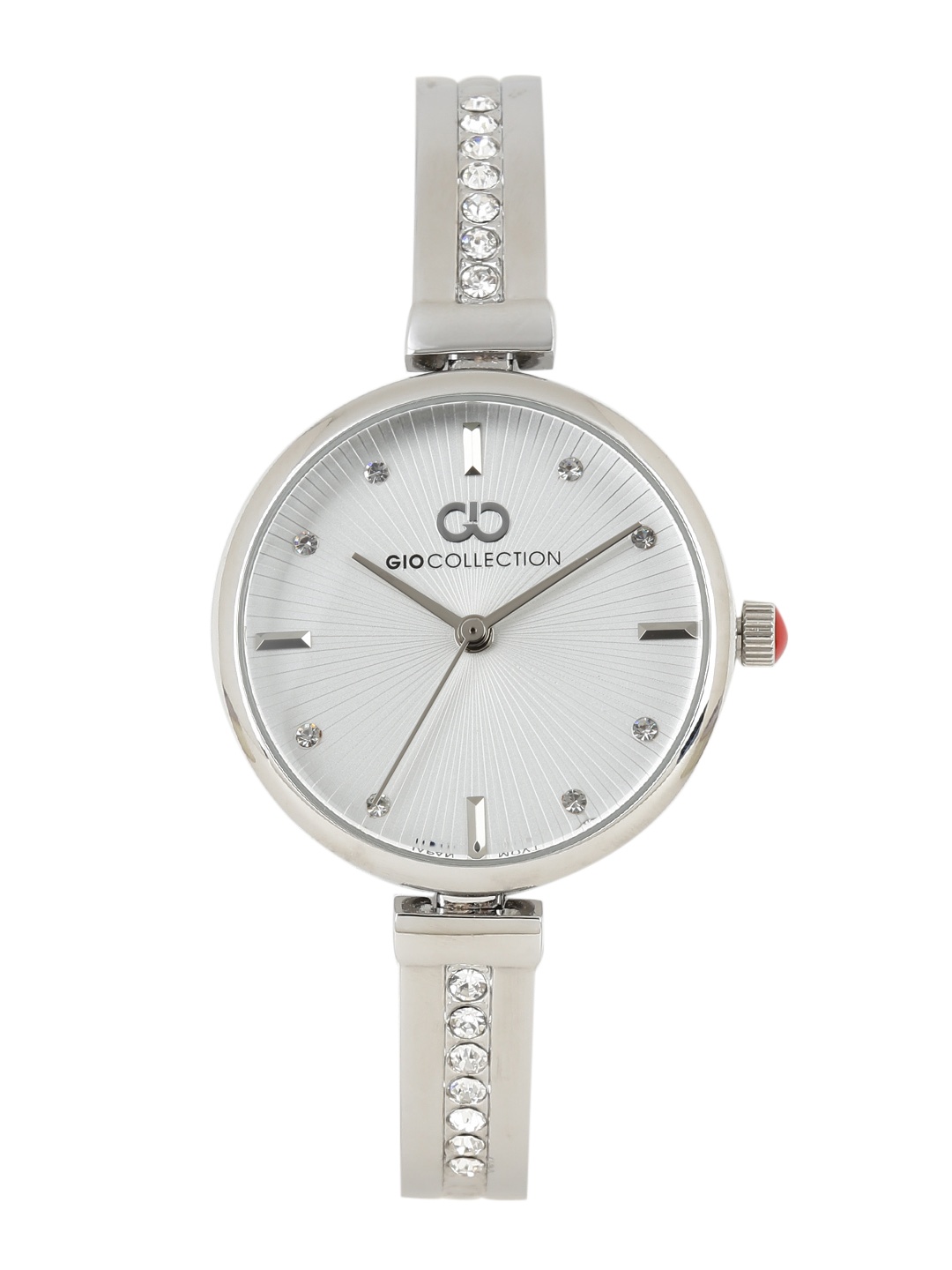 

GIO COLLECTION Women Silver-Toned Analogue Watch G2113-11
