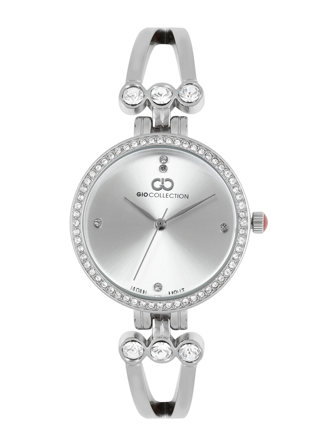 

Inara by GIO COLLECTION Women Silver-Toned Analogue Watch G2114-11