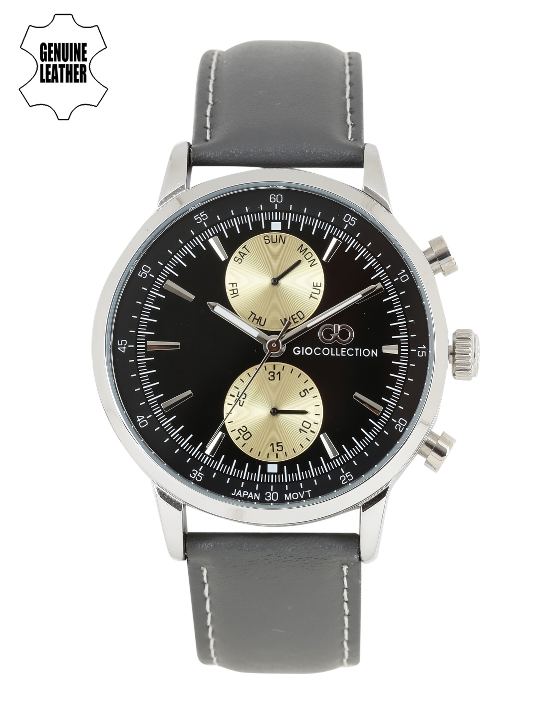 

GIO COLLECTION Men Black Analogue Watch G1034-01