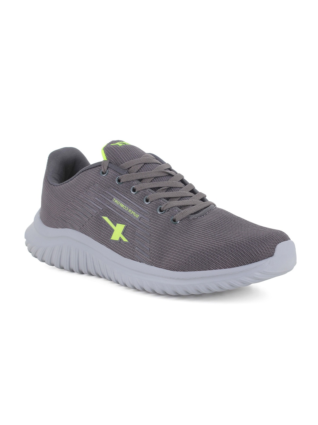 

Sparx Men Mesh Lace-Ups Running Shoes, Grey