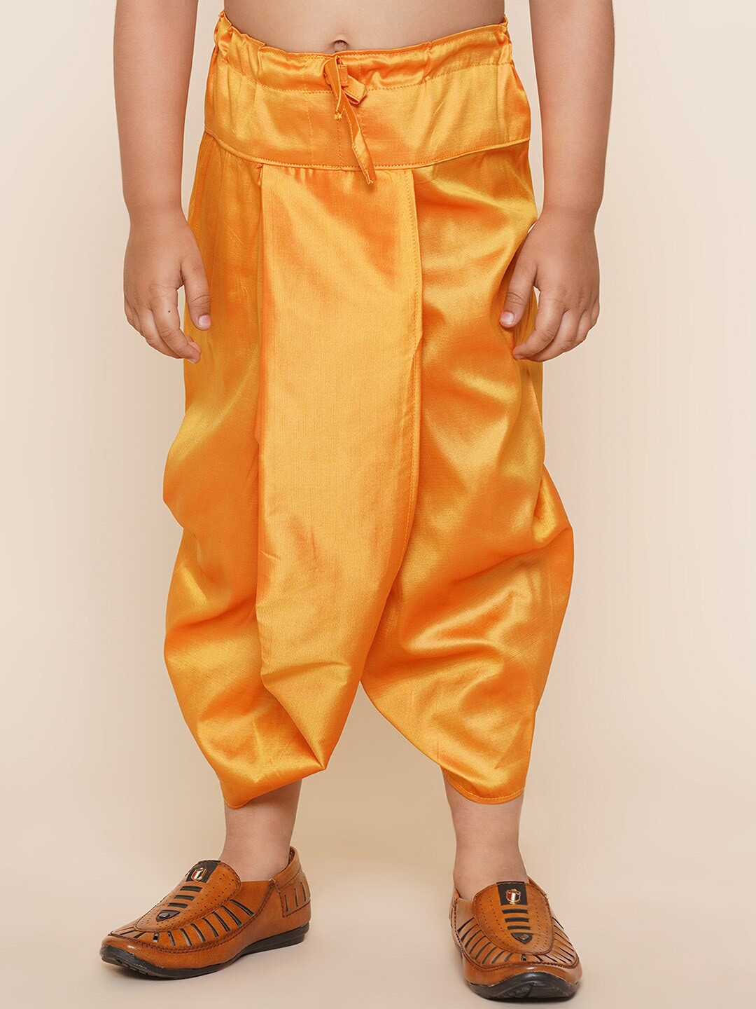 

Sethukrishna Boys Drawstring Dhoti Pants, Yellow