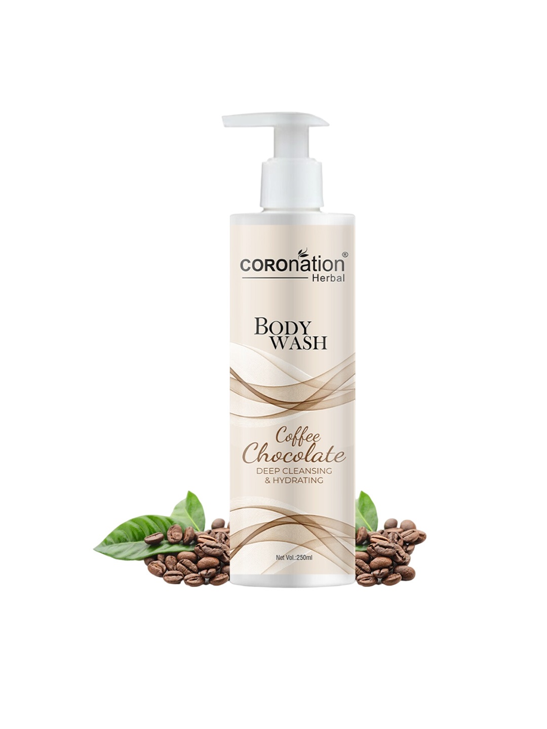 

COROnation Herbal Coffee & Chocolate Body Wash 250ml, Brown