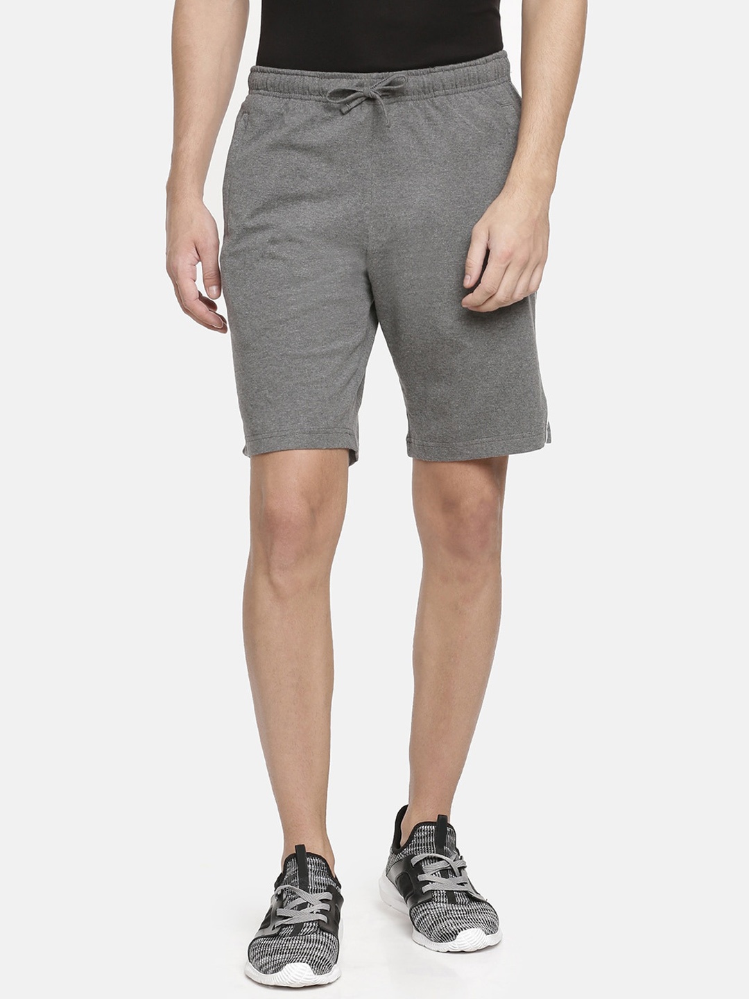

Macroman M-Series Men Mid-Rise Training Sports Shorts, Black