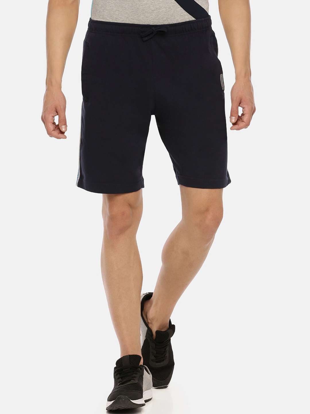 

Macroman M-Series Men Mid-Rise Regular Shorts, Black