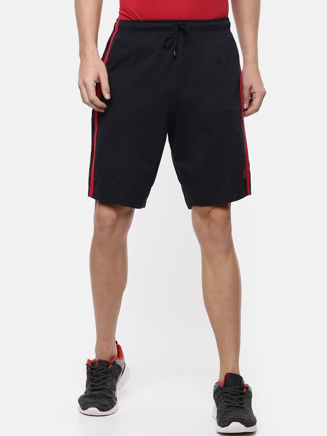 

Macroman M-Series Men Mid-Rise Regular Shorts, Black