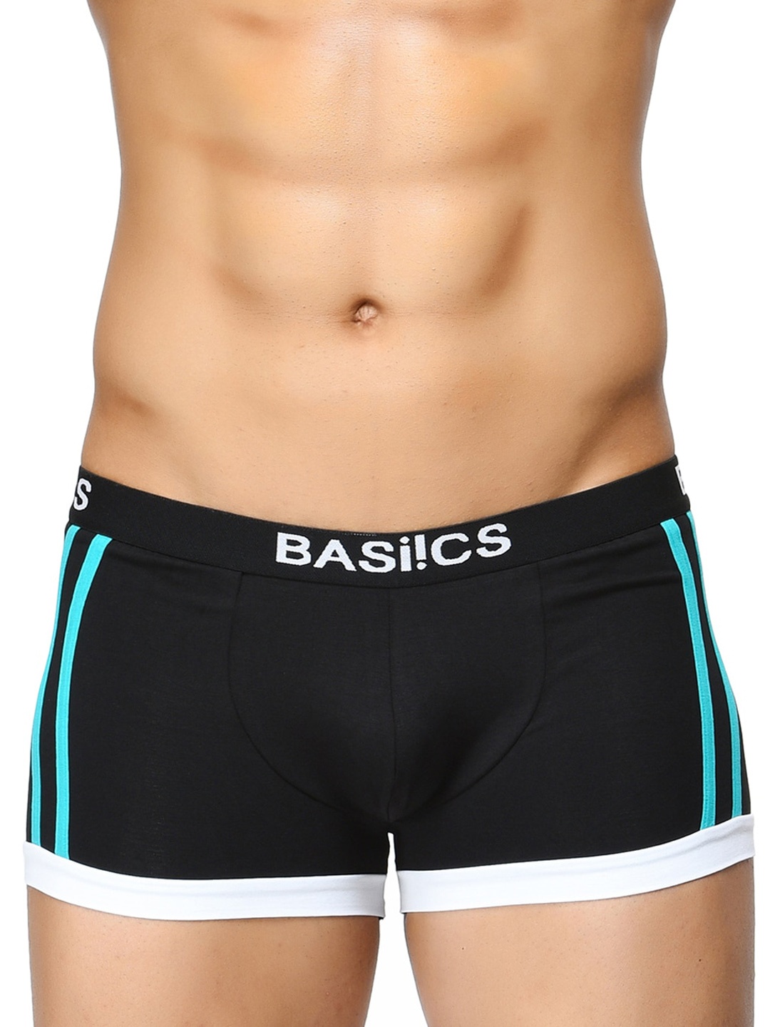 

BASIICS by La Intimo Men Trunks BCSTR01, Black